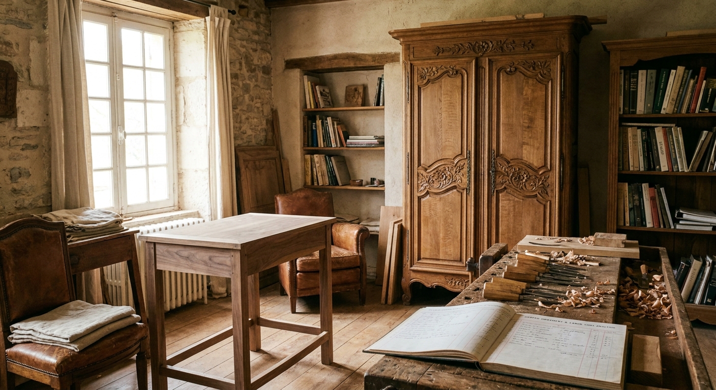 Why carved ornament changes labor cost in classic furniture production