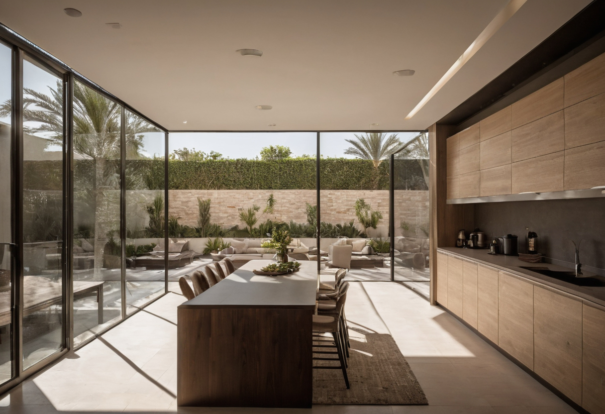 How should orientation, glazing and shading change by room type planning reference