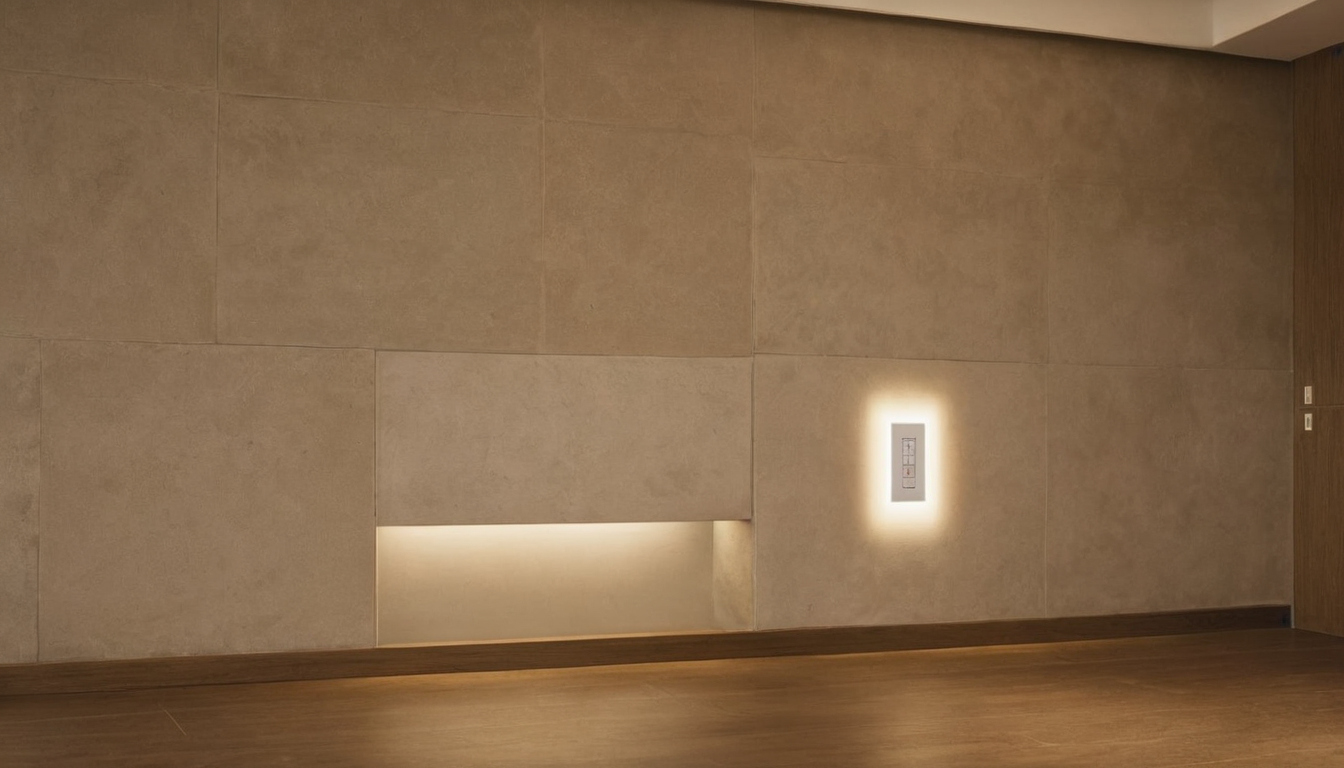 A room-by-room point matrix exposes missing sockets, lights and data outlets shown in a luxury residential interior